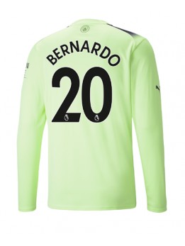 Manchester City Bernardo Silva #20 Ausweichtrikot 2022-23 Langarm